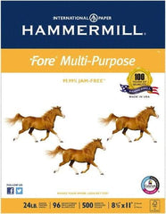 Hammermill - 8-1/2" x 11" White Copy Paper - Use with Inkjet Printers - Apex Tool & Supply