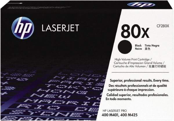 Hewlett-Packard - Black Toner Cartridge - Use with HP LaserJet Pro 400 M401, 400 MFP M425 - Apex Tool & Supply