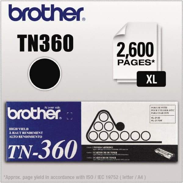 Brother - Black Toner Cartridge - Use with Brother DCP-7030, 7040, HL-2140, 2150N, 2170W, MFC-7320, 7340, 7345N, 7440N, 7840W - Apex Tool & Supply