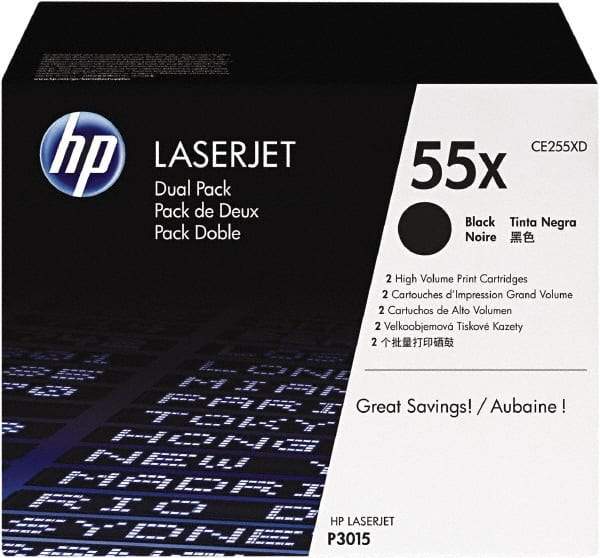 Hewlett-Packard - Black Toner Cartridge - Use with HP LaserJet Enterprise 500 MFP M525, flow MFP M525c, P3015, LaserJet Pro M521dn - Apex Tool & Supply