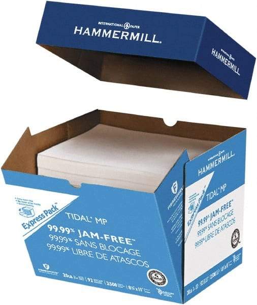 Hammermill - 8-1/2" x 11" White Copy Paper - Use with Laser Printers, Copiers, Fax Machines, Multifunction Machines - Apex Tool & Supply