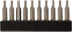 Wiha - 5/32" Hex Screwdriver Bit - 4mm Drive, 28mm OAL - Apex Tool & Supply