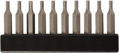 Wiha - 1/16" Hex Screwdriver Bit - 4mm Drive, 28mm OAL - Apex Tool & Supply