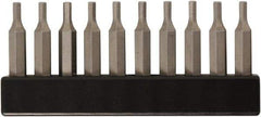 Wiha - 1/2" Hex Screwdriver Bit - 4mm Drive, 28mm OAL - Apex Tool & Supply
