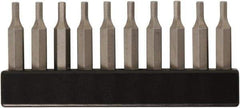 Wiha - 2mm Hex Screwdriver Bit - 4mm Drive, 28mm OAL - Apex Tool & Supply
