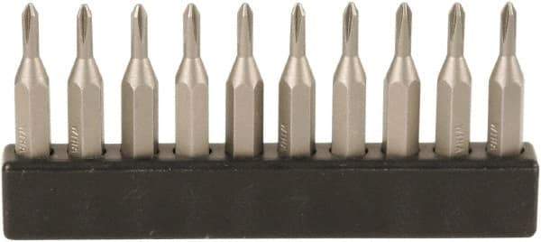 Wiha - #2, Phillips Screwdriver Bit - 28mm OAL - Apex Tool & Supply
