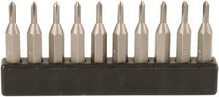 Wiha - #00, Phillips Screwdriver Bit - 28mm OAL - Apex Tool & Supply