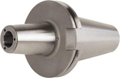 Lyndex - 3/8" Hole Diam, NCAT50 Flange Shrink Fit Tool Holder & Adapter - 3.15" Projection, 0.94" Nose Diam, 1.57" Clamping Depth, 15,000 RPM, Through Coolant - Exact Industrial Supply