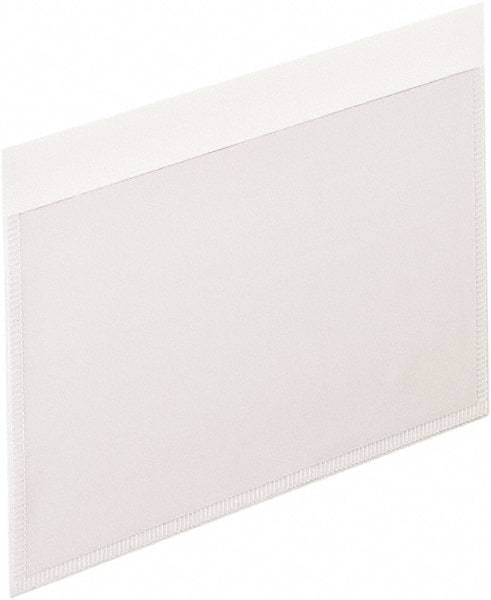 Pendaflex - 3 x 5", Letter Size, Clear, Pocket Folders - Assorted Tab Cut Location - Apex Tool & Supply