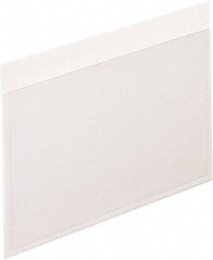 Pendaflex - 3 x 5", Letter Size, Clear, Pocket Folders - Assorted Tab Cut Location - Apex Tool & Supply