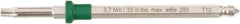 Wiha - 4mm Drive T7 Torx Screwdriver Bit - 75mm OAL - Apex Tool & Supply