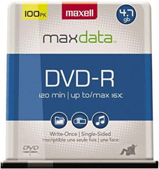 Maxwell House - Gold DVD-RW Discs - Use with CD, DVD Drives - Apex Tool & Supply