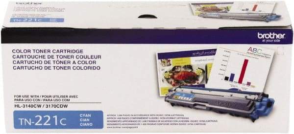 Brother - Cyan Toner Cartridge - Use with Brother HL-310CW, 3170CW, 3180CDW, MFC-9130CW, 9330CDW, 9340CW - Apex Tool & Supply
