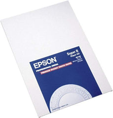 Epson - 13" x 19" White Photo Paper - Use with Inkjet Printers - Apex Tool & Supply