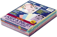 Pacon - 8-1/2" x 11" Assorted Colors Colored Copy Paper - Use with Laser Printers, Copiers - Apex Tool & Supply