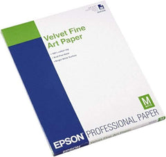 Epson - 8-1/2" x 11" White Photo Paper - Use with Inkjet Printers - Apex Tool & Supply