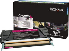 Lexmark - Magenta Toner Cartridge - Use with Lexmark C746, C748 - Apex Tool & Supply