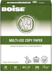 Boise - 8-1/2" x 11" White Copy Paper - Use with High-Speed Copiers, High-Speed Printers, Fax Machines, Multifunction Machines - Apex Tool & Supply