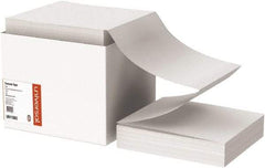 UNIVERSAL - White Computer Paper - Use with Tractor-Feed Printers - Apex Tool & Supply