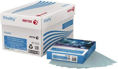 Xerox - 8-1/2" x 11" Blue Colored Copy Paper - Use with Copiers, Typewriters, Printers, Fax Machines - Apex Tool & Supply