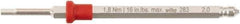 Wiha - 1.5mm Hex Screwdriver Bit - 6mm Drive, 75mm OAL - Apex Tool & Supply
