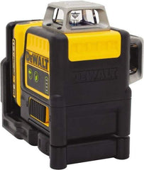 DeWALT - 2 Beam 165' Max Range Self Leveling Line Laser - Green Beam, 1/8" at 30' Accuracy, 17-3/4" Long x 13" Wide x 6-1/8" High, Battery Included - Apex Tool & Supply