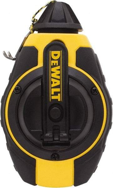 DeWALT - 100' Long Chalk Reel - Yellow & Black - Apex Tool & Supply