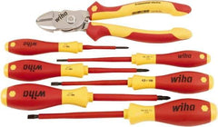 Wiha - 7 Piece Insulated Driver & Bicut Hand Tool Set - Comes in Clamshell - Apex Tool & Supply