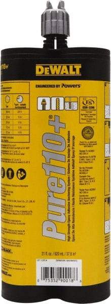 Powers Fasteners - Anchoring Adhesives Adhesive Material: Epoxy Volume (fl. oz.): 21.00 - Apex Tool & Supply