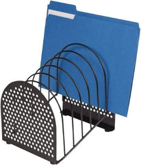 FELLOWES - Black Inclined File Sorter - Steel - Apex Tool & Supply