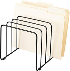 FELLOWES - Black Inclined File Sorter - Steel - Apex Tool & Supply