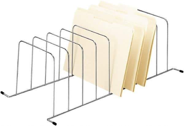 FELLOWES - Silver Inclined File Sorter - Wire Mesh - Apex Tool & Supply