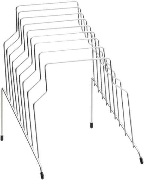 FELLOWES - Silver Inclined File Sorter - Steel - Apex Tool & Supply