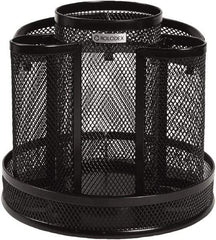 Rolodex - Black Spinning Desk Sorter - Wire Mesh - Apex Tool & Supply