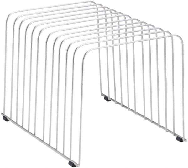 FELLOWES - Silver Vertical File Sorter - Wire Mesh - Apex Tool & Supply