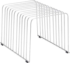 FELLOWES - Silver Vertical File Sorter - Wire Mesh - Apex Tool & Supply