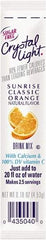 Crystal Light - On the Go, Sunrise Orange, .16 oz Packets, 30/Box - Apex Tool & Supply