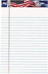 TOPS - 50 Sheet, 8 x 9-7/8", Narrow Writing Pad - Apex Tool & Supply