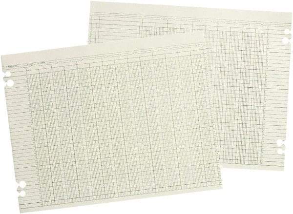 Wilson Jones - 100 Sheet, 9-1/4 x 11-7/8", Accounting Sheets - Green - Apex Tool & Supply