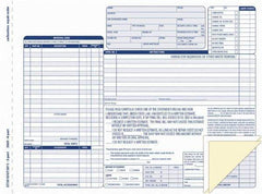 TOPS - 50 Sheet, 8-1/2 x 11-3/4", Order Forms - Blue & White - Apex Tool & Supply
