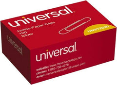 UNIVERSAL - 1-3/4" Wide Jumbo Binder Clip - Silver - Apex Tool & Supply