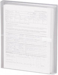 SMEAD - 5 Piece Clear Sheet Protectors-Envelopes - 11-5/8" High x 9-3/4" Wide - Apex Tool & Supply