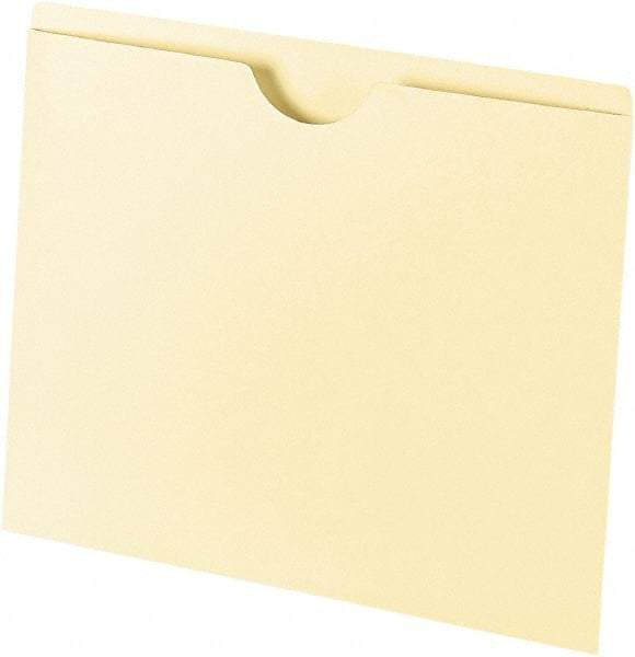 UNIVERSAL - 8-1/2 x 11", Letter Size, Manila, File Jacket - 11 Point Stock - Apex Tool & Supply