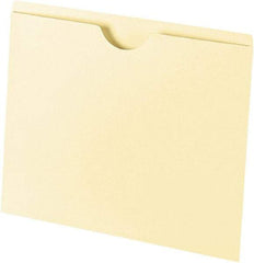 UNIVERSAL - 8-1/2 x 11", Letter Size, Manila, File Jacket - 11 Point Stock - Apex Tool & Supply