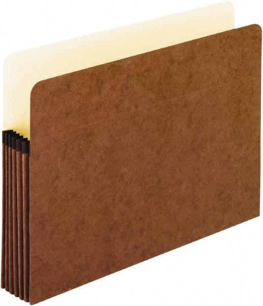 Pendaflex - 8-1/2 x 11", Letter Size, Redrope, Expansion Folders - Straight Tab Cut Location - Apex Tool & Supply