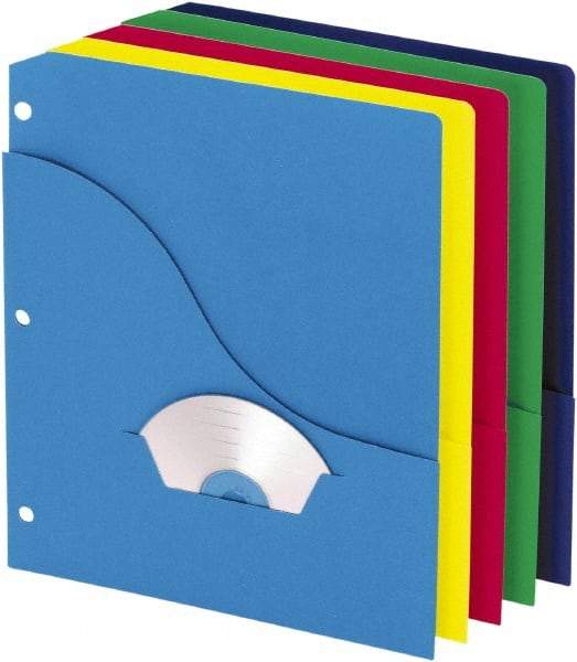 Pendaflex - 8-1/2 x 11", Letter Size, Assorted Colors, Project Folder - 11 Point Stock - Apex Tool & Supply