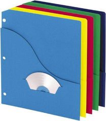 Pendaflex - 8-1/2 x 11", Letter Size, Assorted Colors, Project Folder - 11 Point Stock - Apex Tool & Supply
