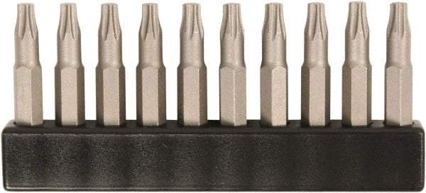 Wiha - 4mm Drive T15 Torx Screwdriver Bit - 28mm OAL - Apex Tool & Supply