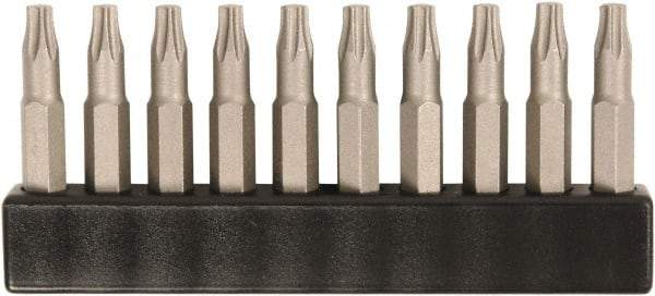 Wiha - Micro Bit (4mm) Drive T9 Torx Screwdriver Bit - 28mm OAL - Apex Tool & Supply