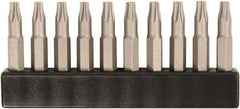 Wiha - 4mm Drive T8 Torx Screwdriver Bit - 28mm OAL - Apex Tool & Supply
